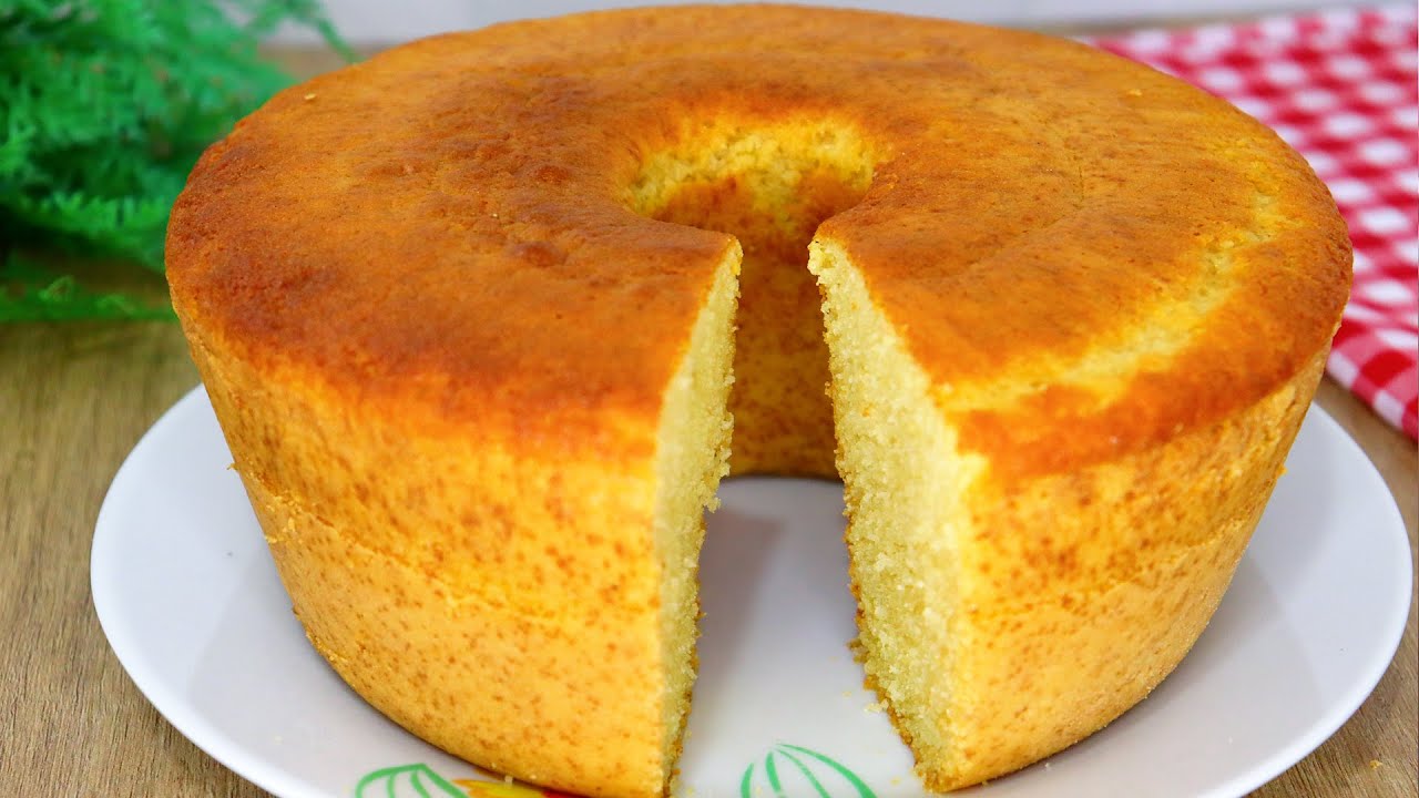 BOLO DE TRIGO FÁCIL E FOFINHO