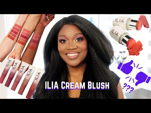 New ILIA Cream Blush Review and Tutorial!!