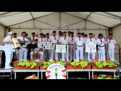 Shantychor de Leineschippers  ut Hannover Steinhude 2013