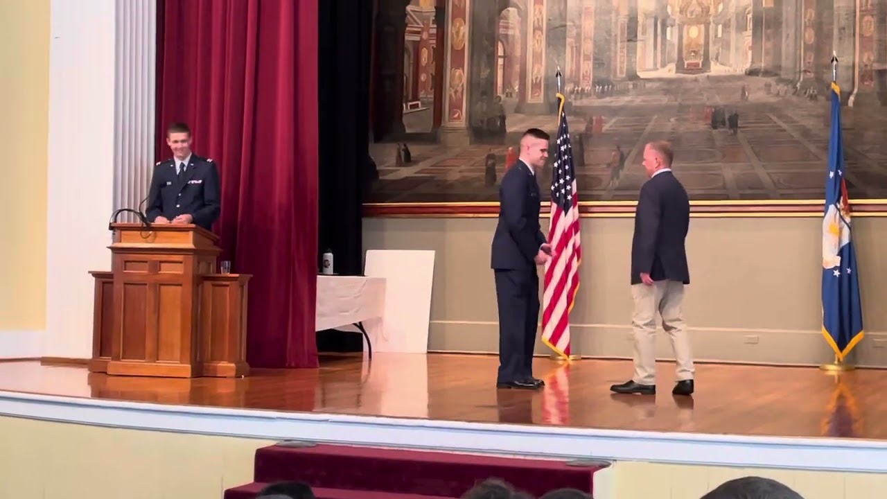 USAF Commissioning, First Salute