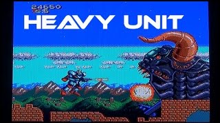 Heavy Unit playing (badly) on the Mega Drive / Genesis