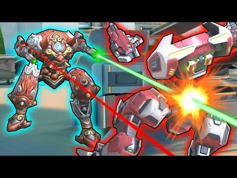 Tengu DEATHLESS skin , Mech Arena funny video .