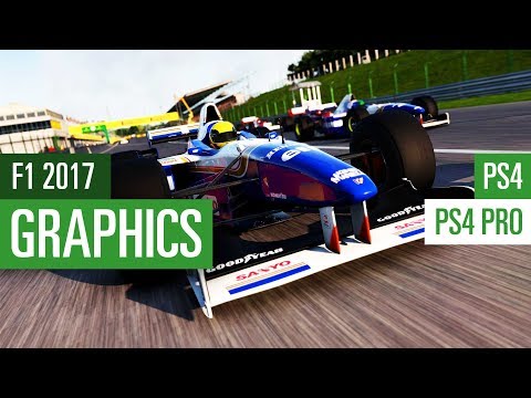 F1 2017 PS4 vs. PS4 Pro Grafikvergleich / Graphics Comparison
