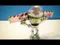 BUZZ LIGHTYEAR TOY CHROME SOUVENIR ACTION FIGURE VIDEO FROM DISNEY ON ICE