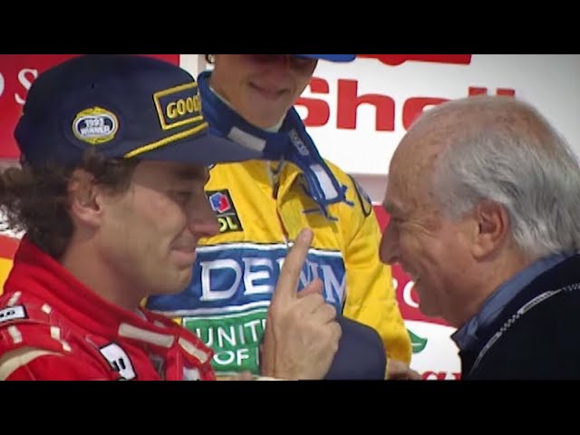Vídeo relacionado con HWC Trading FR A3 Nigel Mansell & Ayrton Senna Exhibición Firmada Impresa De La Presentación Del Autógrafo De Los Regalos Para Los Fans Que Compiten Con De La Fórmula 1 De F1 - A3 Enmarcado