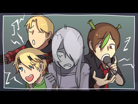 Everyone singing emo songs at Pearl || Animatic || Past Life