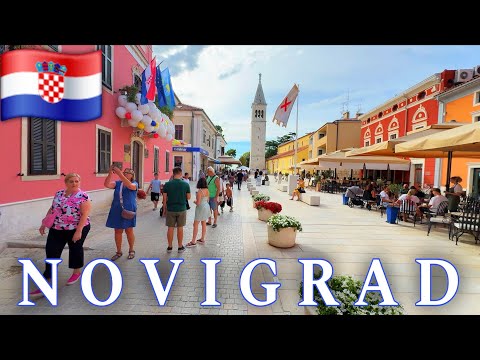 Novigrad Croatia 🇭🇷 Summer Walking Tour || Urlaub in Novigrad Kroatien 