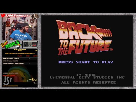 #6: Back to the Future (NES) Speedrun in 19:45! | The AVGN Trials of JSR