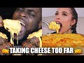 WHEN MUKBANGERS TAKE CHEESE TOO FAR Compilation