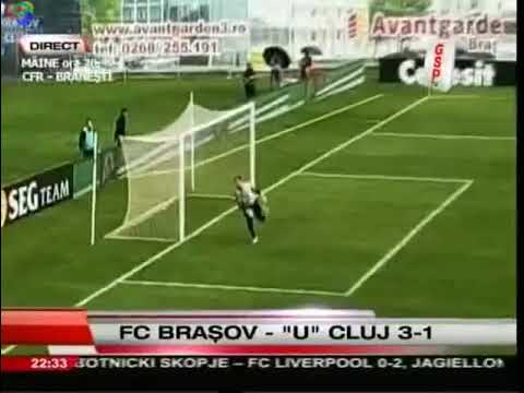 Rezumat Etapa 2 2010-2011 FC Brasov - U Cluj 3-1