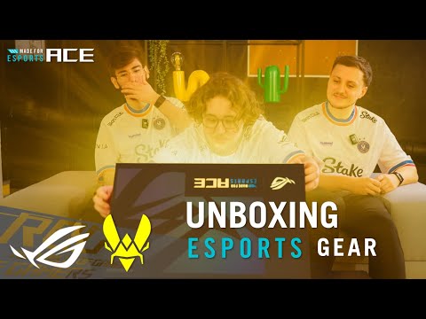 Pro Players Unbox the ROG Ace Esports Collection | ROG