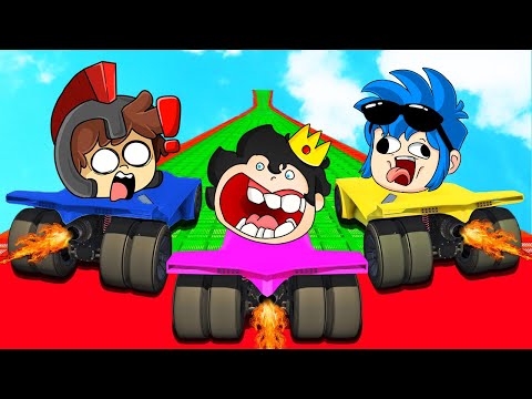 ¡SOBREVIVE a la MEGA RAMPA TROLL en GTA 5! 😱 Cara a Cara en GTA 5 con Los Compas