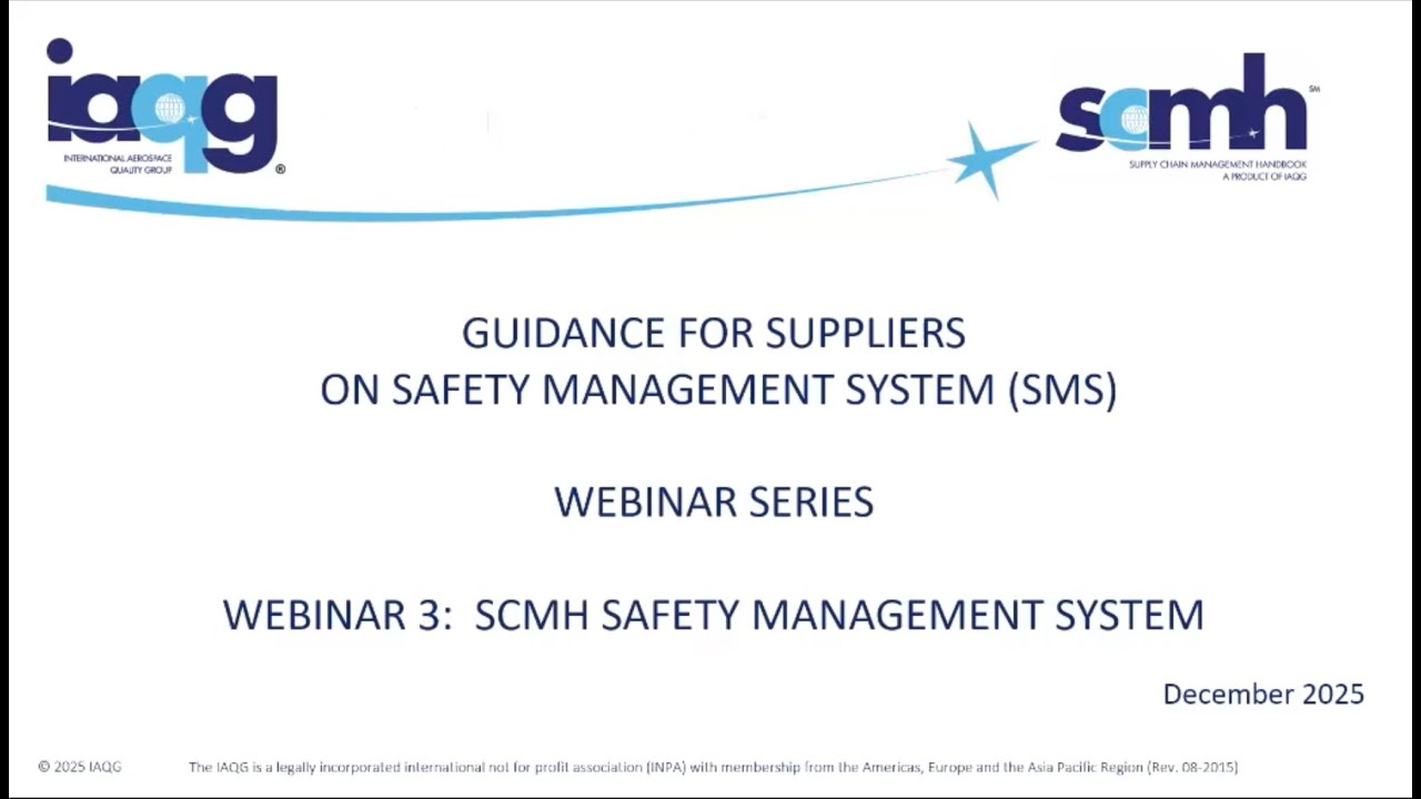 SCMH 7.22 Safety Management Systems Webinar