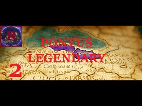 Rome 2 Total war:Pontus legendary campaign(PART 2);The galatian fall
