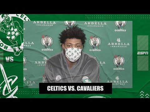 杰倫-布朗是遊戲中最好的年輕球員之一"--馬庫斯-斯馬特｜NBA on ESPN。 ('Jaylen Brown is one of the best young players in the game' - Marcus Smart | NBA on ESPN)