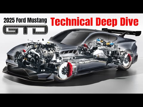 Technischer Überblick zum Ford Mustang GTD 2025