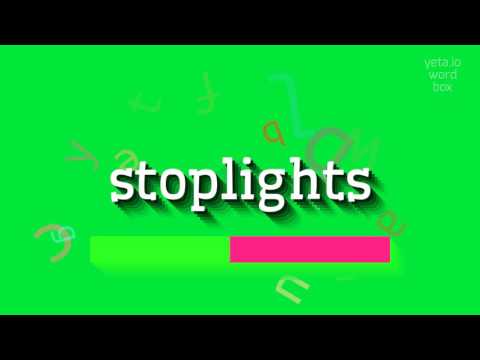 HOW TO SAY STOPLIGHTS? #stoplights