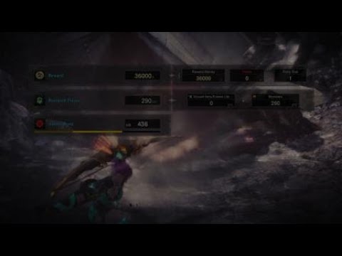 MHWorld: arch tempered teostra solo run Bow