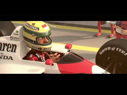 Tooned 50: Episódio 6 - A historia do Ayrton Senna (em Português)