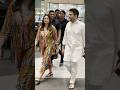 THE POWER COUPLE Parineetichopra Raghavchadha Snapped At The Airport Shorts