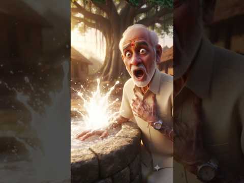 🥹Poor Grandpa Turns Water Into Milk! The Ending Will Shock You! #halo #storytelling #tamilshorts