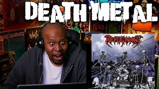 Awesome Reaction To Blackened Thrashy Death Metal Repugnant    Hungry are the Damned