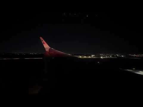 Night landing on DFW in an A321EOW - 12/20/24 Flight 3131 from LAX