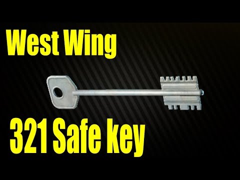 Escape From Tarkov - 321 West Wing Safe key