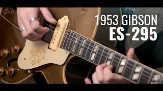 Video thumbnail for 1953 Gibson ES-295 vintage guitar demo | Guitar.com by Guitar