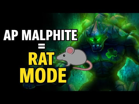 🐀 "Full AP Malphite = Certified Rat Mid!" 🐀 | League of Legends