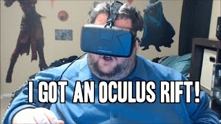 MY FIRST VR EXPERIENCE WITH OCULUS RIFT!