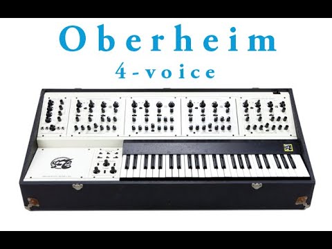 5 minutes with the Oberheim Four Voice - Carlo Mezzanotte