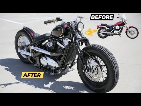 Building a Kawasaki VN800 in 15 Minutes!