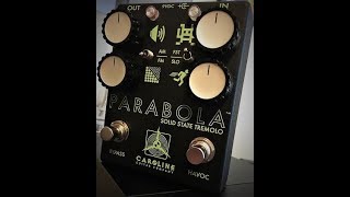 Caroline Guitar Company Parabola Solid State Tremolo - What To