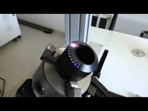 laser marking for microscope lens