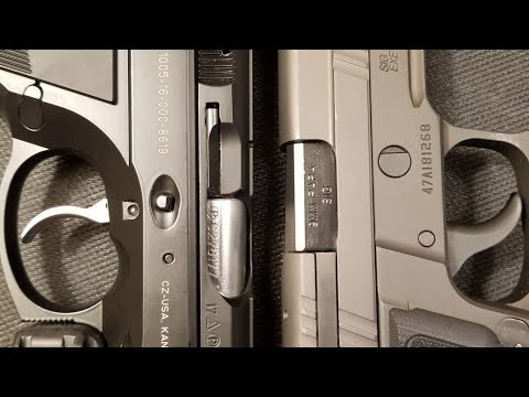 Sig P226 Legion vs Cajun Gun Works CZ P01