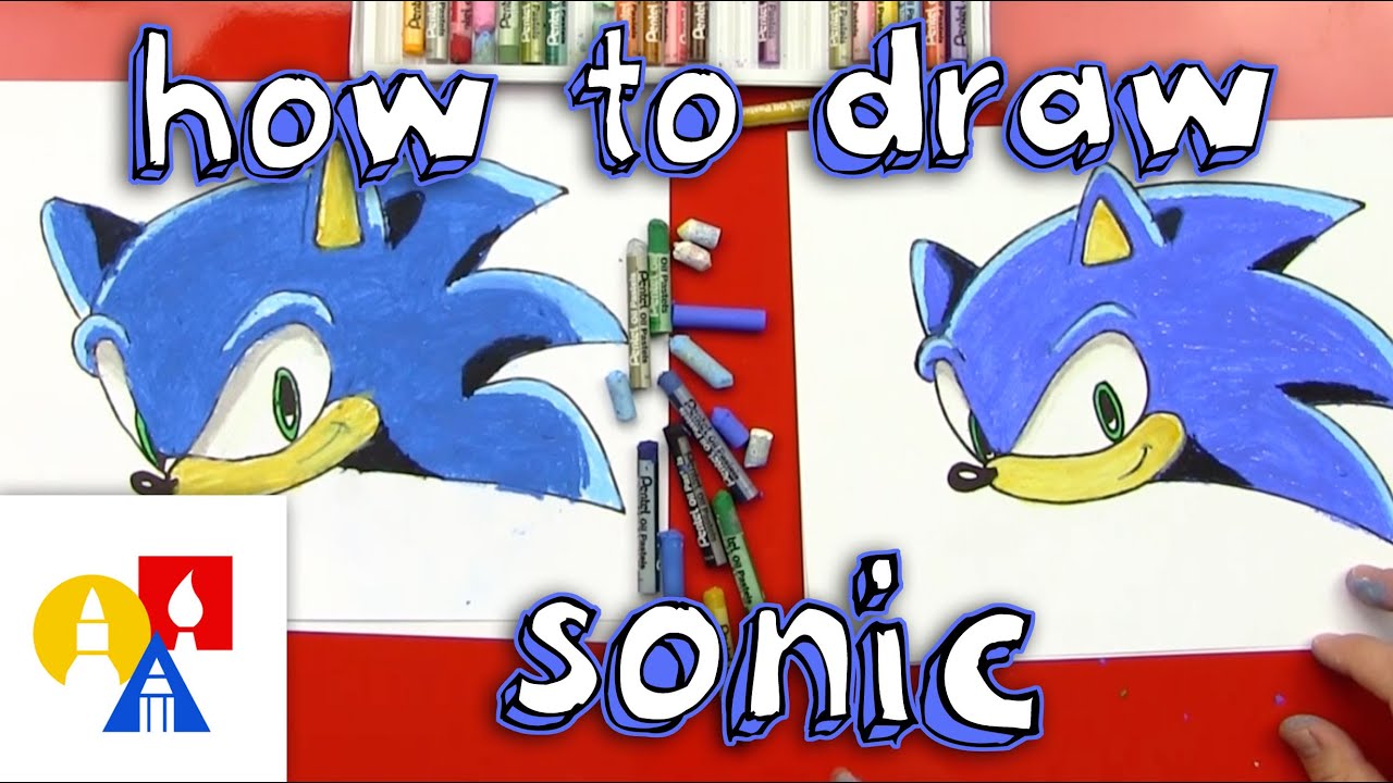 How To Draw Sonic The Hedgehog #2