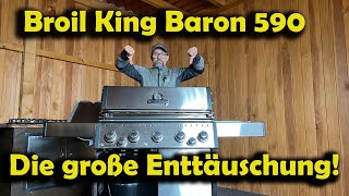 Broil King Baron 590 große Enttäuschung und schlechte Verarbeitung defekter Seitenbrenner