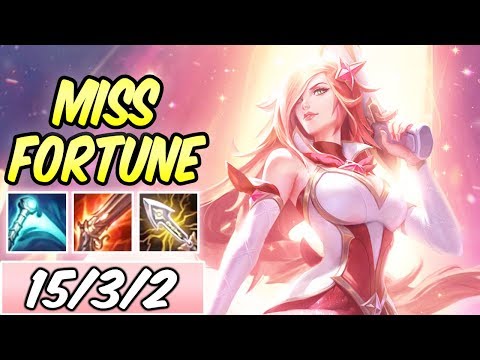 S+ BURST FULL CRIT MISS FORTUNE MID | New Build & Runes | Star Guardian MF | League of Legends