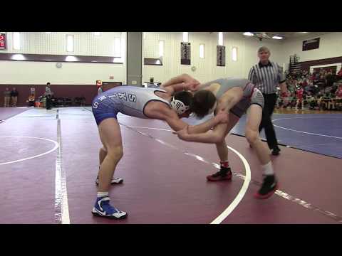 2018-03-03 126 lb Quarters - Connor Quinn (Owen J. Roberts) vs Colton Jordan (Neshaminy)