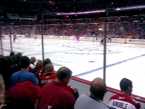 Devils @ Capitals Opening Face-Off 11/12/11