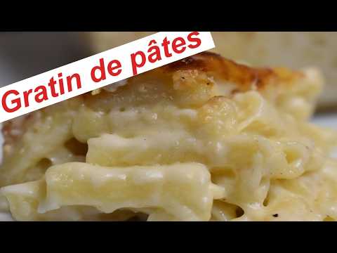 GRATIN DE PATE -  Comment faire un gratin avec le reste de pâte - recette du gratin de pâte