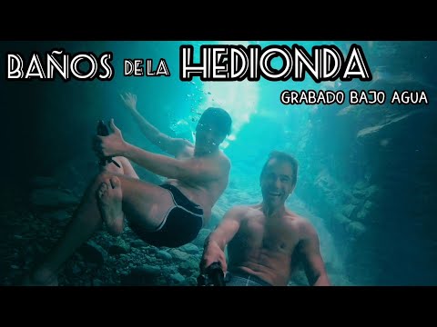 BAÑOS de la HEDIONDA/grabado bajo el agua#casares