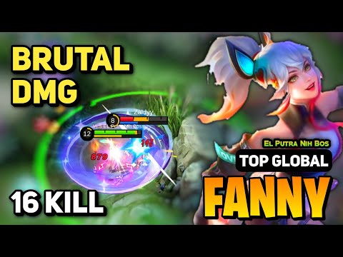 Fanny Best Build 2023 [ Fanny Top Global Gameplay ] By El Putra Nih Bos  - Mobile Legends