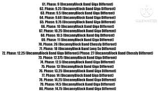 UncannyBlock Band Ultra Omega Extreme Different 1-