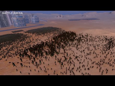 Elves and Dwarfs vs 11000 Mummies | Ultimate Epic Battle Simulator | UEBS