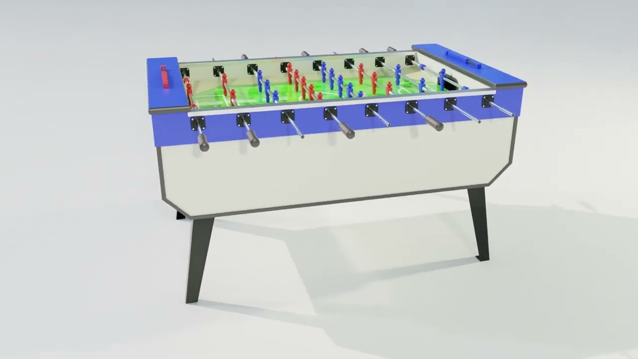 Table football 3D Model