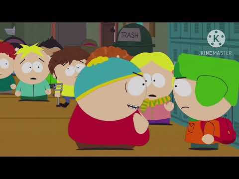 South Park - Cartman and Kyle Fight at School (Alternate Scene) (Ft. Beth and Boog)