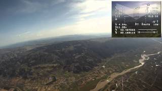 preview picture of video 'FPV - 5800 Feet Altitude - Autonomous Climb/Descent'
