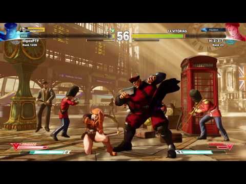 STREET FIGHTER V digosPTF(Bison) vs H-2-3-7(Cammy)